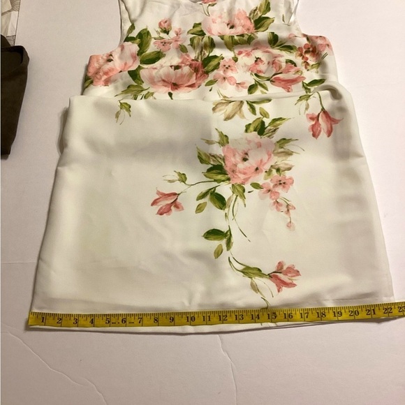 Alex Marie Ivory Pink Blush Floral Colorful Size 6 - Picture 9 of 11